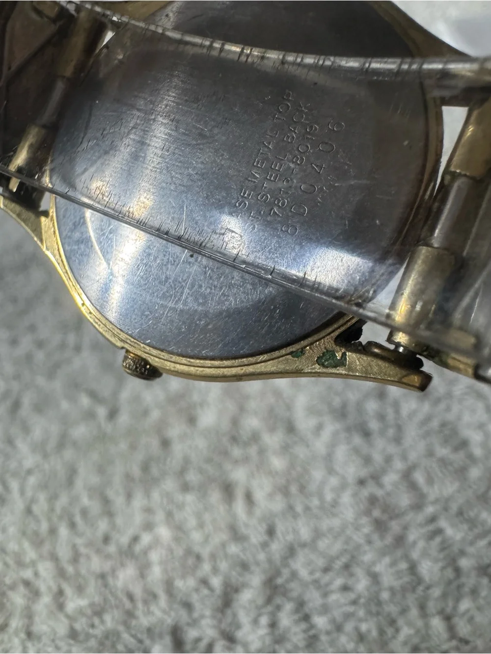Seiko Gold-Tone Men’s Dress Watch with Day-Date